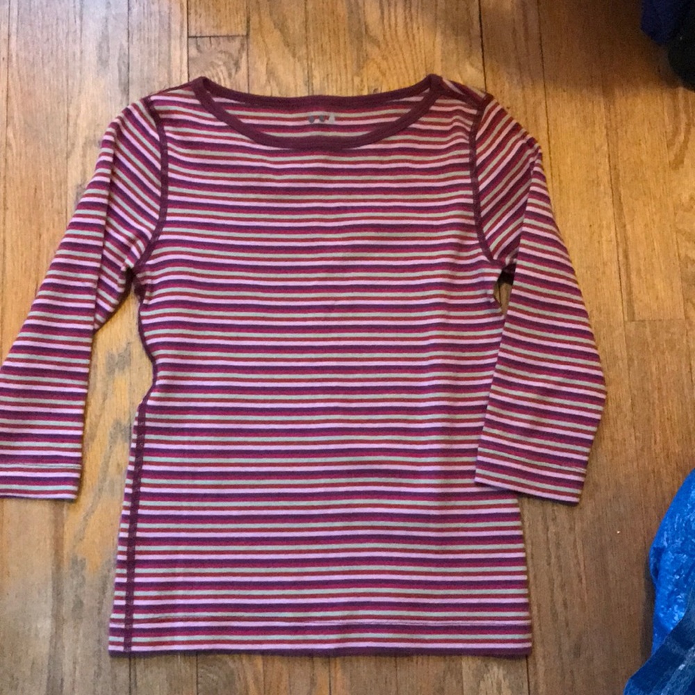 Three Dots girls size large long sleeve shirt